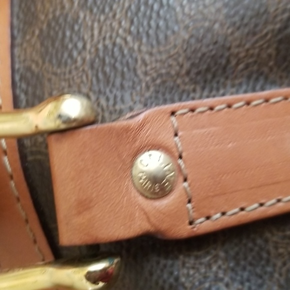 Celine Macadam Boston Travel Bag W/Lock, 2 Keys, W/Authentication Vintage Euc! - Picture 7 of 15